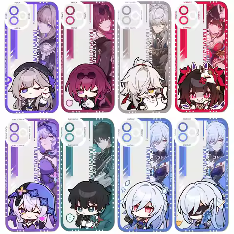 Honkai Star Rail Robin Kafka Soft Case For Huawei P30 P40 Lite Nova 3i 5T 7SE 9SE Honor 90 Lite X7B 