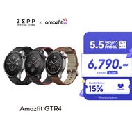 [ใหม่ล่าสุด] Amazfit GTR 4 Smartwatch Waterproof การโทรด้วยบลูทูธ นาฬิกาสมาร์ทวอทช์ SpO2 gtr4 สัมผัสได้เต็มจอ วัดออกซิเจนในเลือด