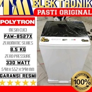 New Mesin Cuci 1 Tabung Polytron Paw-8527 / Mesin Cuci 8,5 Kg