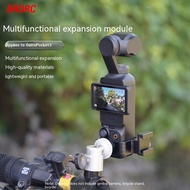 BRDRC Suitable for DJI Osmo Pocket 3 Extension Module Bicycle Bracket Adapter Backpack Clip Accessor