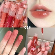 fanshoprich Sensory Party ลิปกลอสหมี ถ้วยไม่ติด ติดทนนาน ฉ่ำวาว นุ่มละมุน ให้ความชุ่มชื้น กันน้ำ สไต