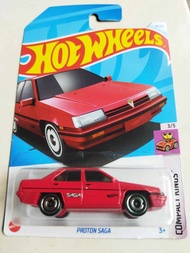 Hot Wheels Mainline Case B 2023 Proton Saga Red 1st Variant