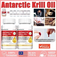 🔥【Genuine Goods】Antartic Krill Oil Original/Norwegian Antarctic Krill Oil Gel Candy 60 Capsules/Asta