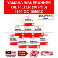 YAMAHA WAVERUNNER 5GH-13440-60/61/90 10 PCS OIL FILTER FOR 1100CC and 1050CC Engine - BOATERS MALL