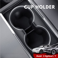 Tesla 2025 Model 3 Highland/Y Juniper Cup Holder Interior Storage Accessories Tesla Accessories