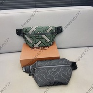 🌟官網授權商家🌟Burberry 巴寶莉帆布格子腰包 男女通用胸包