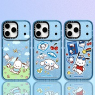 Cinnamoroll & Pochacco Casetify Shining Point 手机壳 适用于iP17Pro Max 适用兼容 IP16ProMax 16Plus 15ProMax 14P