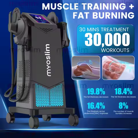 MYOslim EMS Body Sculpting Machine with RF Muscle Building Fat Burning Abdominal Sculpting 6500W Wei