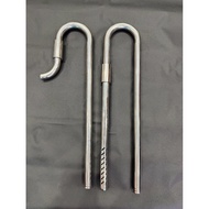 In-Out fi16 stainless steel 304 rotates 360