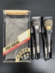 SONY 雙麥克風動圈麥克風 PRO VOCAL 600P F-V600P 卡拉OK麥克風 B032
