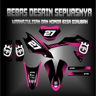 DECAL STICKER KLX BF DECAL DTRACKER KLX OLD KLX S DECAL KX CUSTOME DECAL KLX BF 150L 011