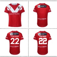 TONGA RUGBY LEAGUE MENS HOME JERSEY 2022 Tonga Home Rugby Jersey Shirt 2022/23 TONGA RUGBY TRAINING JERSEY SHORT Size S---5XL