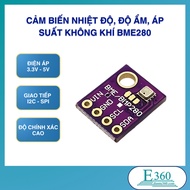 Sensor BME280 - Measure Temperature, Humidity, Air Pressure