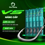 BỘ 10 cặp thẻo câu cá V5 Rice Fishing Bắt Cá trắm chép tổng hợp sử dụng cần câu tay LC-27
