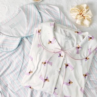 6IXTY8IGHT RIA BRUSHED JERSEY LOUNGEWEAR SLEEP DRESS FOR WOMAN GIRL HW09914