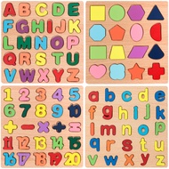 Educational toys for kids / Puzzle for kids / Abc puzzle / 123 Puzzle / Board game / Montessori toys
