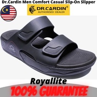 Dr.Cardin Men Cushion Foam Thick Soled Elevated Comfort Casual Slip-On Slipper Sandal (D-FIY-7921)