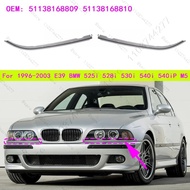 wwwyyyFor 1996-2003 Chass E39 BMW 525i 528i 530i 540i 540iP M5 Headlight Lower Molding Trim 51138168