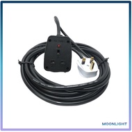 Unbreakable Rubber Extension Socket (Double Sided) 13A Trailing Socket