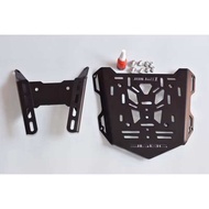 แร็คท้าย Zontes368G งานไทยเหล็กหนา แถมฟรีน้ำยากันคลาย (รับประกัน1ปี)