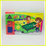 △ ◷ ✷ Pool Table Billiard Play Set Toy For Kids