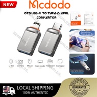 【1yr Warranty】 MCDODO OTG USB A 3.0 to Type C or Epal Adapter OT 8600 8730 7390 7400 7580 Read Data 