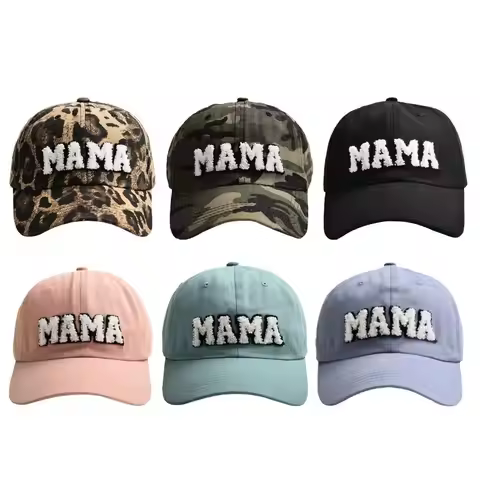 1PC Cool MAMA MINI Letter Embroidery Women Children Kids Cap Spring Summer Outdoor Lady Female Boy G