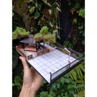 Japanese Diorama Gazebo Scale 1:64 Diecast Hotweels MiniGT Inno64