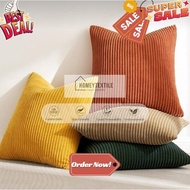 Cushion Cover Aesthetic Corduroy Sofa Cushion Cover 30x30 35x35 40x40 45x45 Homey Textile