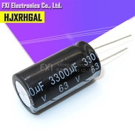 5PCS 63V3300UF 3300UF63V 18X35 63v 3300uf 18*35 Electro Electrolytic capacitor
