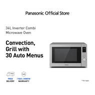 Panasonic NN-CD87KSYPQ 34L Inverter Combination Microwave Oven Grill Convection