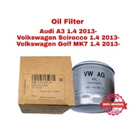 Oil Filter Audi Volkswagen 04E 115 561H Golf MK7 1.4
Scirocco 1.4 Audi A3 1.4