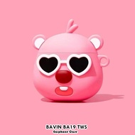 【Direct supply】For BAVIN BA19 TWS Casing Case Soft Silicone Earphone Case Cartoon Creative