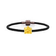 SK Jewellery Lucky Lion Dance 999 Pure Gold Charm Bracelet