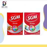 SGM Ananda (0-6 Bulan) (6-12 Bulan) Susu Formula Anak Bubuk 600 Gram