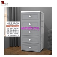 5 Tier Plastic Drawer Cabinet - European Design / Plastic Cabinet