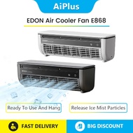 EDON Air Cooler Fan E868 Quick Cooling Release Wall-Mounted Wireless Air Conditioner Camping Kitchen