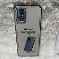 CASE / Casing Clear Black Samsung A71 4G Silicone Black BENING