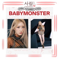 2pcs BabyMonster《SHEESH》Poster Set Collection Kpop Ruka Pharita Asa Rami Rora Chiquita Ahyeon