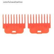 colorfulswallowfree 2Pcs/4Pcs T9 Hair Clipper Guards Guide Combs Kit Trimmer Cutg Guides Styling Tools Attachment Compatible 1.5mm 2mm 3mm 4mm 6mm 9mm CCD