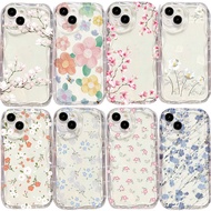 Case For Motorola MOTO Edge 50 Fusion Ultra G84 G75 G34 G35 5G    Luxury Vibrant Flower Cherry Bloss