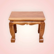 Buddha Table Real Teak 1 Size 10x6 Inches Height 8