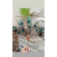 Nice dance accessories, full feather accessories