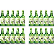 JINRO Soju Green Grape Chamisul 360ml 20 bottles [Korea]