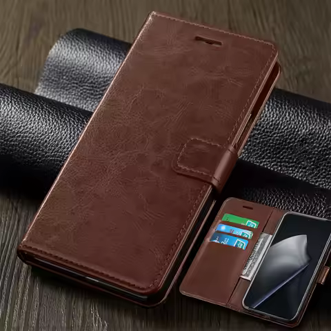 Xiomi 15T Pro Case Book Style Magnetic Holder Leather Flip For Xiaomi 15T Pro 5G Wallet Coque On Xia