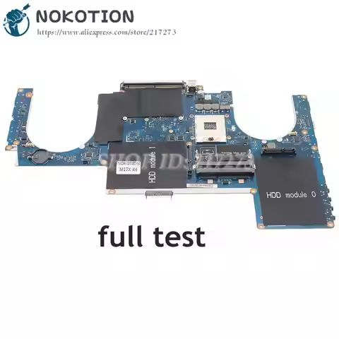 NOKOTION Laptop Motherboard for DELL Alienware M17X R4 QBR00 LA-8341P CN-0THTXT 0THTXT THTXT Mainboa