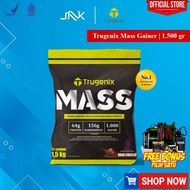 TRUGENIX MASS GAINER 1.5 KG | Bulking Weight Gain Milk Increases Body Weight, Muscle Mass, Low Lacto