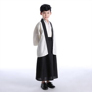 Children Kimono Samurai Traditional Japanese Yukata Haori Asian Clothes Baby Boy Cosplay Kids Dance 