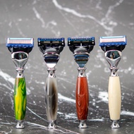 ZY Mystery Box Razor Manual Shaving Men's Safety Razor Manual Old-fashioned Razor Razor Razor