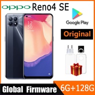 OPPO Reno 4 SE สมาร์ทโฟน4 SE 5G เฟิร์มแวร์ทั่วโลก MTk Dimensity 720 6.43 "2400X1080 6GB RAM 128GB RO